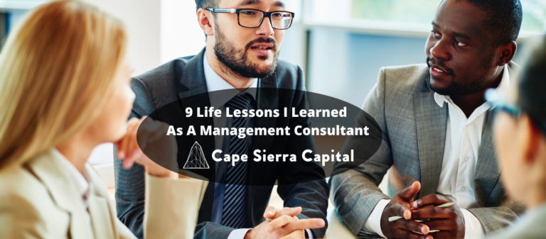 Lessons from Management Consulting